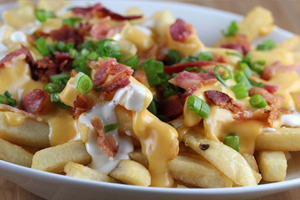  Bacon Cheese Fries 